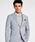 Men's Skinny-Fit Sharkskin Suit Jacket, Created for Macy's