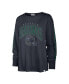 Women's Navy Distressed Seattle Seahawks Tom Cat Long Sleeve T-shirt