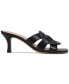 Tillie "C" Emblem Kitten Heel Dress Sandals