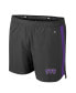 Men's Charcoal TCU Horned Frogs Langmore Shorts