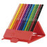 MILAN Flexibox 12 Triangular Colour Pencils