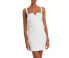 Aqua Womens Bow Back Mini Dress White Size Medium