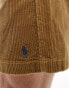 Polo Ralph Lauren Prepsters icon logo cord shorts classic fit in tan