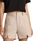 Women's Seamed Vent-Hem Shorts