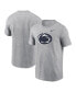 Men's Heather Gray Penn State Nittany Lions Primetime Evergreen Logo T-Shirt