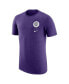 Men's Purple LSU Tigers Retro Tri-Blend T-Shirt