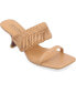 Women's Monyka Woven Double Band Dress Sandals