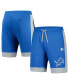 Men's Blue/Silver Detroit Lions Fan Favorite Fashion Shorts