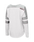 Women's White Mississippi State Bulldogs Trey Dolman Long Sleeve T-shirt