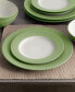 Colorwave Rim Dinner Plates, Set of 4