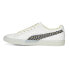 Puma Clyde Summer Breeze Lace Up Womens White Sneakers Casual Shoes 39009201