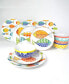 Fresh Catch 12 Piece Dinnerware Set, Service for 4