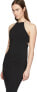 Alaxander Wang Bodycon Jersey Crisscross Back Black Dress S