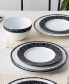 Rill 12-Piece Dinnerware Set, Service for 4