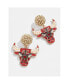 Women's Chicago Bulls Statement Stud Earrings