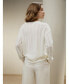 Women's Semi-Sheer Cable-knit Sweater