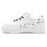 Puma Cali Dream Dalmatian Polka Dot Lace Up Womens White Sneakers Casual Shoes