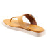 Softwalk Kisi S2210-787 Womens Orange Wide Leather Thong Sandals Shoes