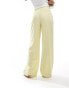 Reclaimed Vintage mensy wide leg trouser in linen look