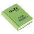 MILAN Box 36 Book Shaped Erasers Nata® Assorted Colours