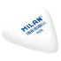 MILAN Blister Pack 2 Triangular Synthetic Rubber Erasers