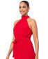 Women's Ruffled Halter Gown