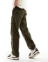 Jack & Jones loose fit multi pocket cargo trouser in khaki