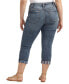 Plus Size Suki Mid Rise Curvy Fit Capri Jean