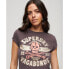 SUPERDRY Embellished Poster Cap SLV short sleeve T-shirt