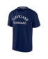 Men's and Women's Navy Cleveland Guardians Super Soft Short Sleeve T-shirt