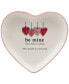 Valentine's Day Tidbit Plates, Set of 4