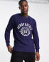 Aeropostale knitted jumper in navy