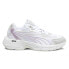 Puma Teveris Nitro Metallic Lace Up Womens White Sneakers Casual Shoes 39109805