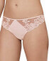 Women's Simone Perele 'Saga' Embroidered Thong, Size 4 (10-12 US) - Pink