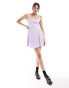 Armani Exchange dress in violet sky