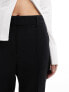 Y.A.S high waisted tapered trousers in black