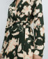 Women's Printed Bow Dress