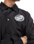 Santa Cruz oval dot coach jacket in black