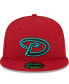 Men's Red Arizona Diamondbacks Alternate Authentic Collection On-Field 59FIFTY Fitted Hat