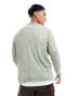 ASOS DESIGN knitted cardigan in green