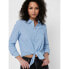 ONLY Lecey Knot Long Sleeve Shirt