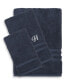 Textiles Turkish Cotton Personalized Denzi Towel Set, 3 Piece