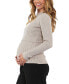 Maternity Lift Up Nursing Knit