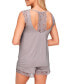 Women's Alaina Pajama Tank & Short Set