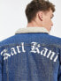 Karl Kani old english denim jacket in blue