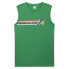 Puma Classics Love Marathon Mesh Crew Neck Tank Top Mens Green Casual Athletic