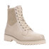 VANELi Zahra Combat Womens Beige Casual Boots 310603