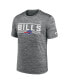 Men's Gray Buffalo Bills Yardline Velocity Performance T-shirt