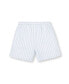 Little Girls Pull-On Flat Front Linen Short