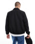 Brave Soul harrington jacket with elasticated hem in black